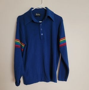 Meister striped ski sweater